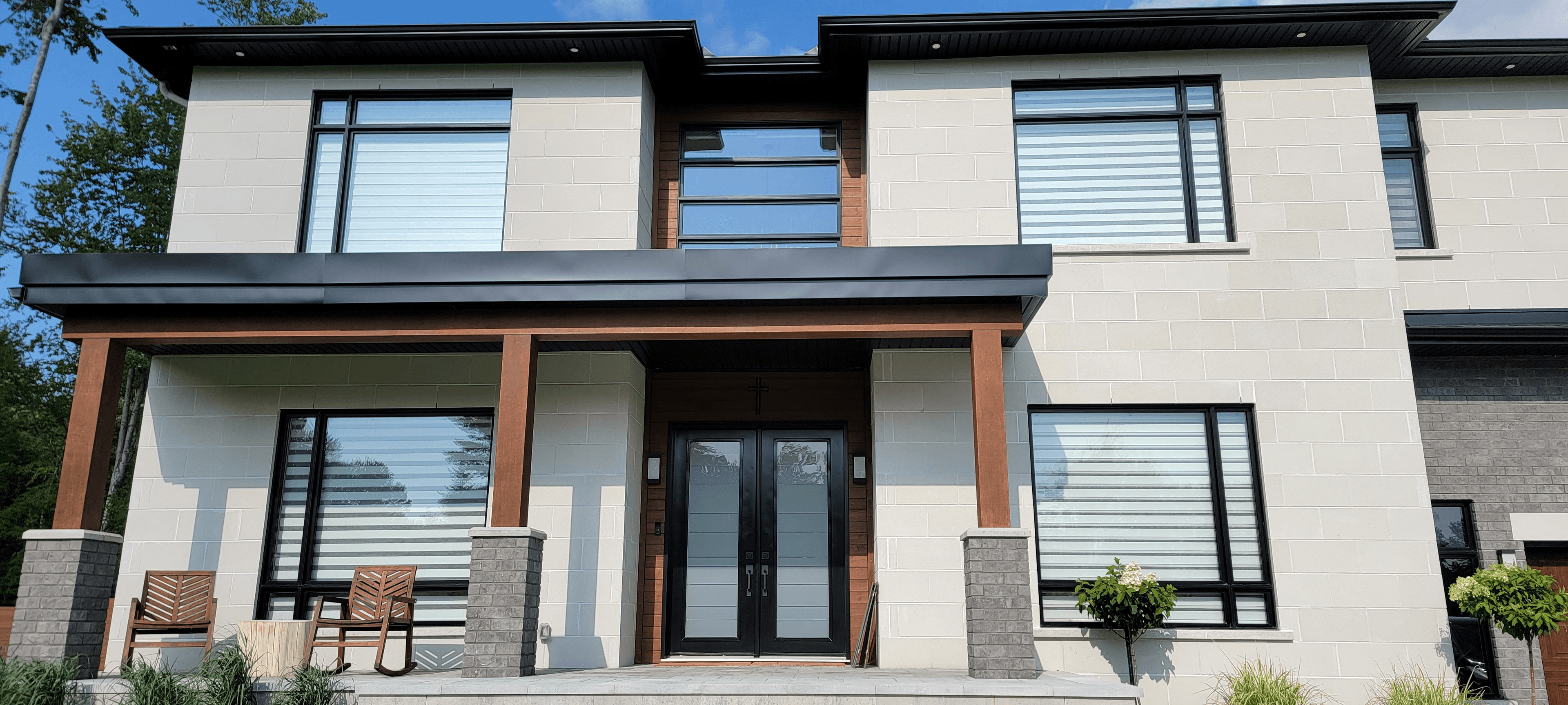 Professional window washing